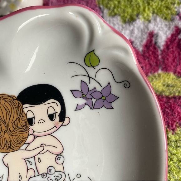 Vintage Love is … trinket dish 1970s Cartoonist Kim Casali Los Angeles - Picture 3 of 3